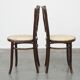 Lot de 2 chaises de bistrot originales vintage Thonet