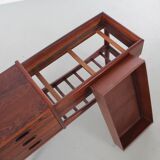 Scandinavian rosewood planter from Rio