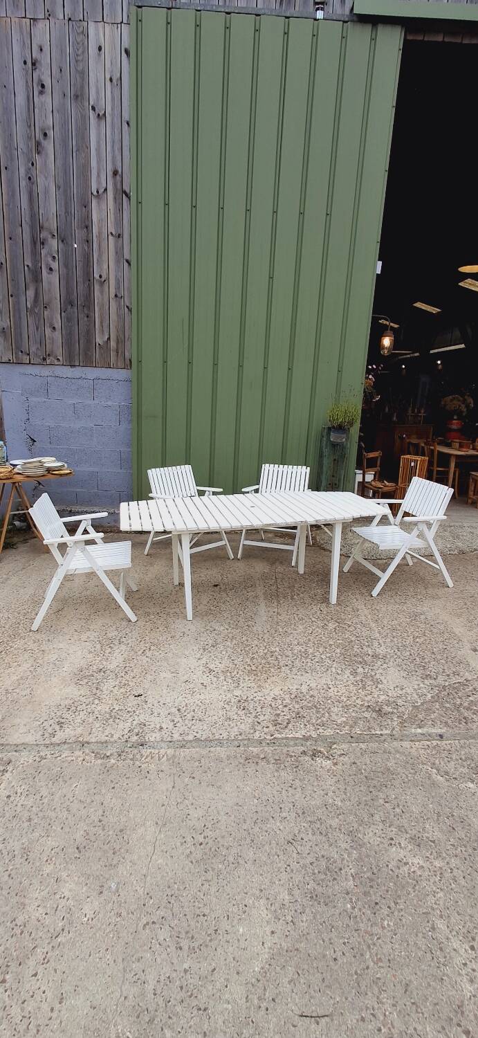 Antique garden furniture