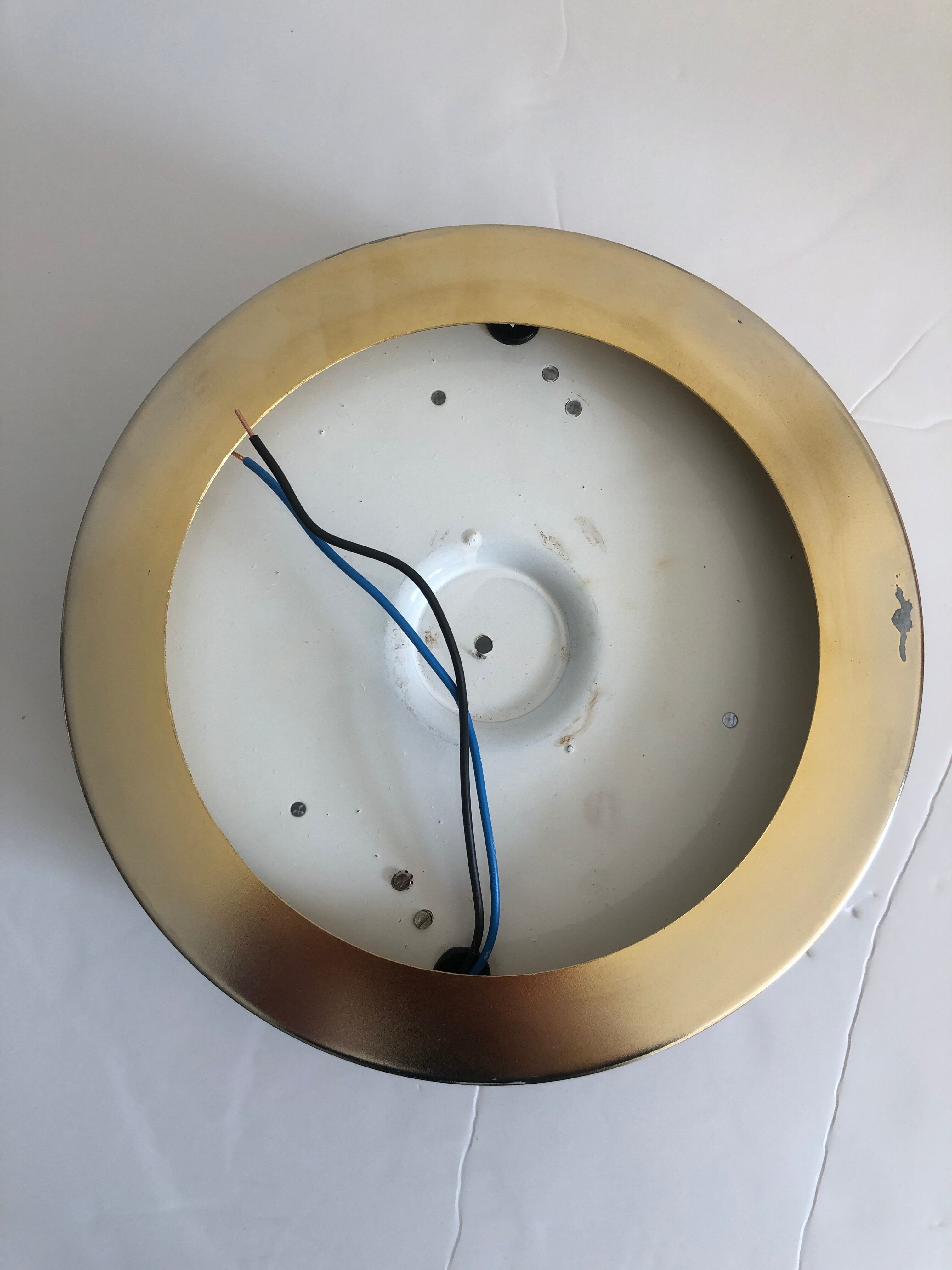 Vintage ceiling lamp round