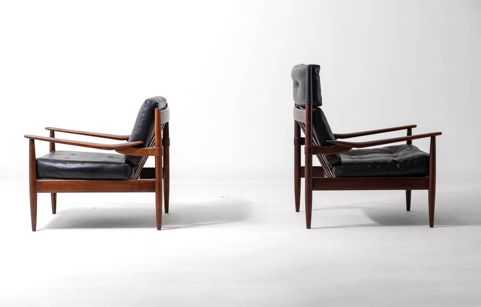 Set of modernist lounge chairs by BEKA, 1960s