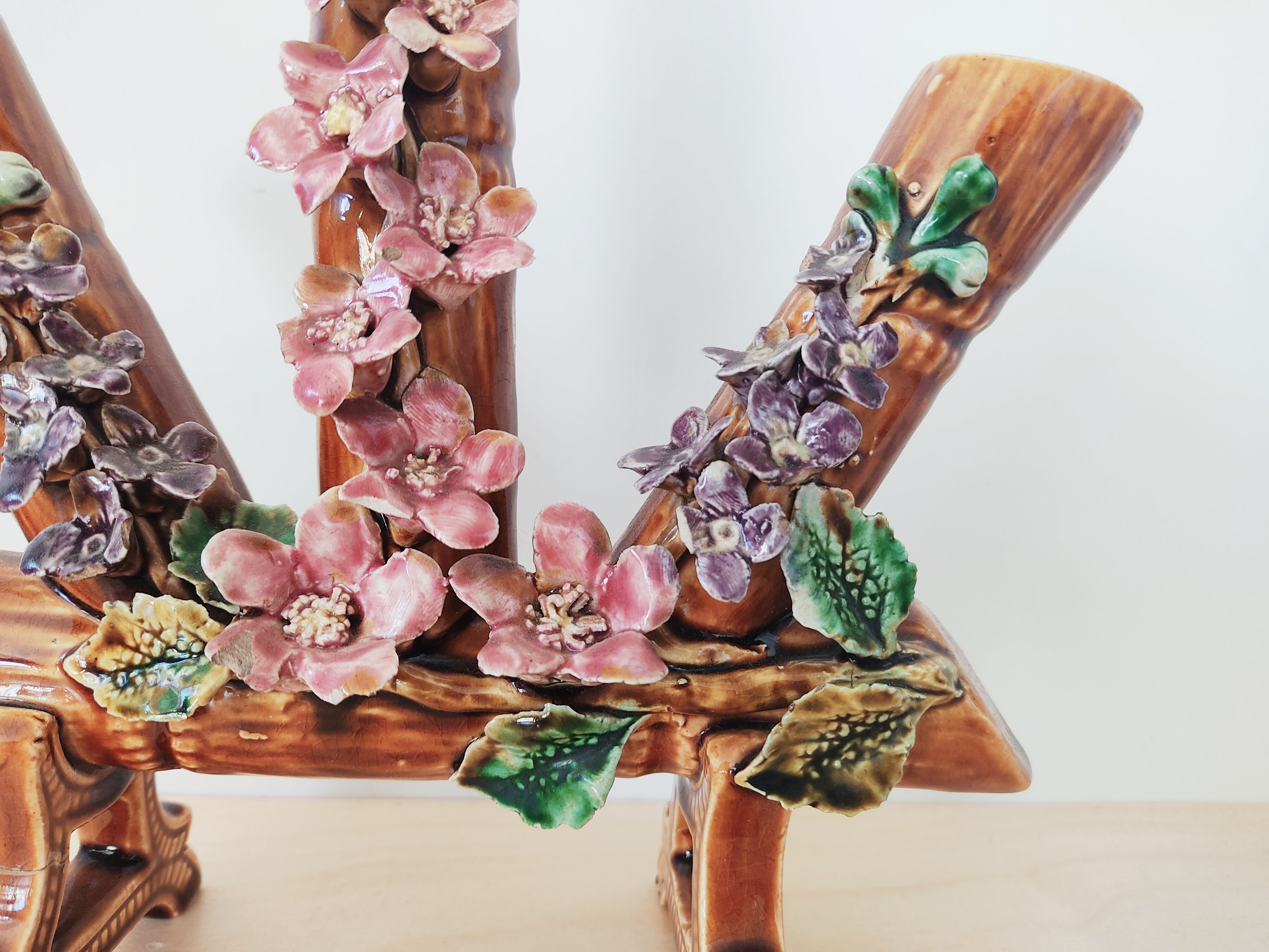 Vase flowers dabbling early 20th