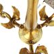 Lustre 3 branches en bronze doré.