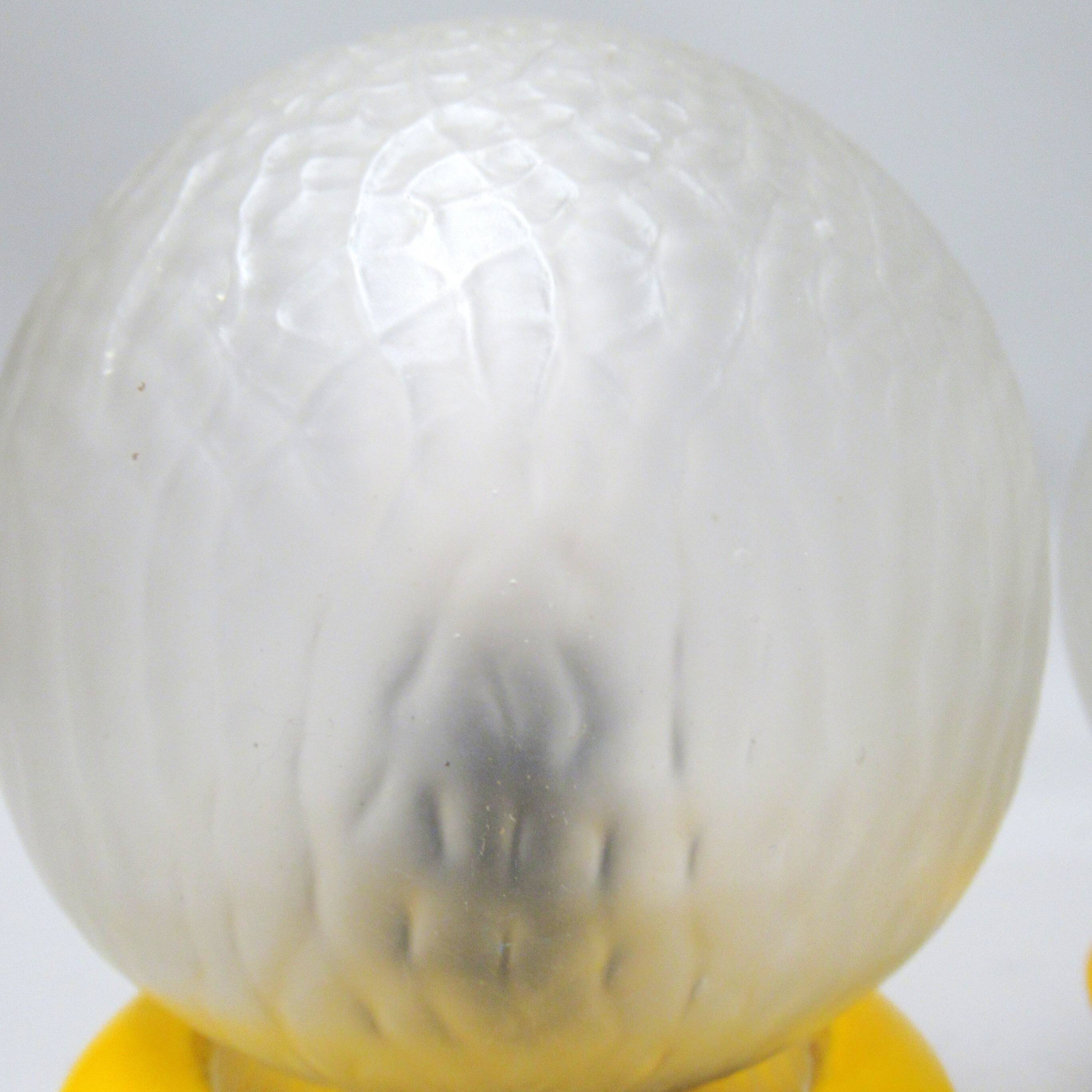 Paire de lampes boule années 60