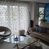 Roche Bobois leather living room set – 2 SCENARIO sofas + MOON armchair (2009)