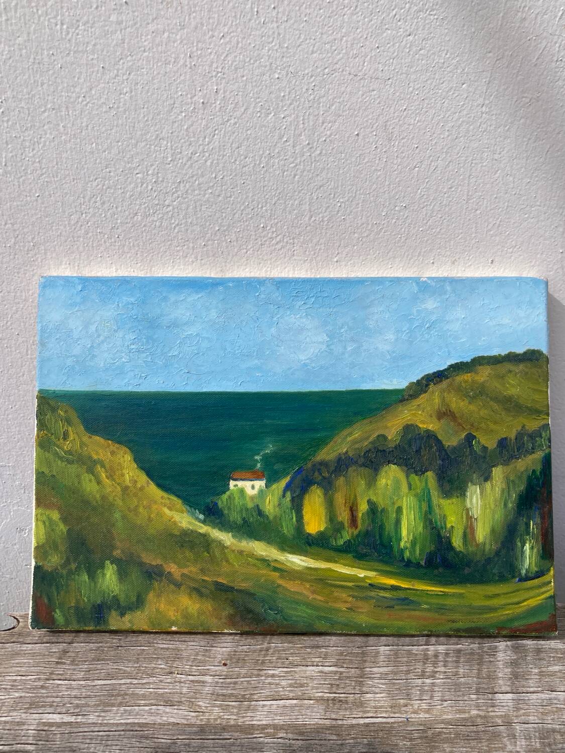 Peinture à l'huile paysage