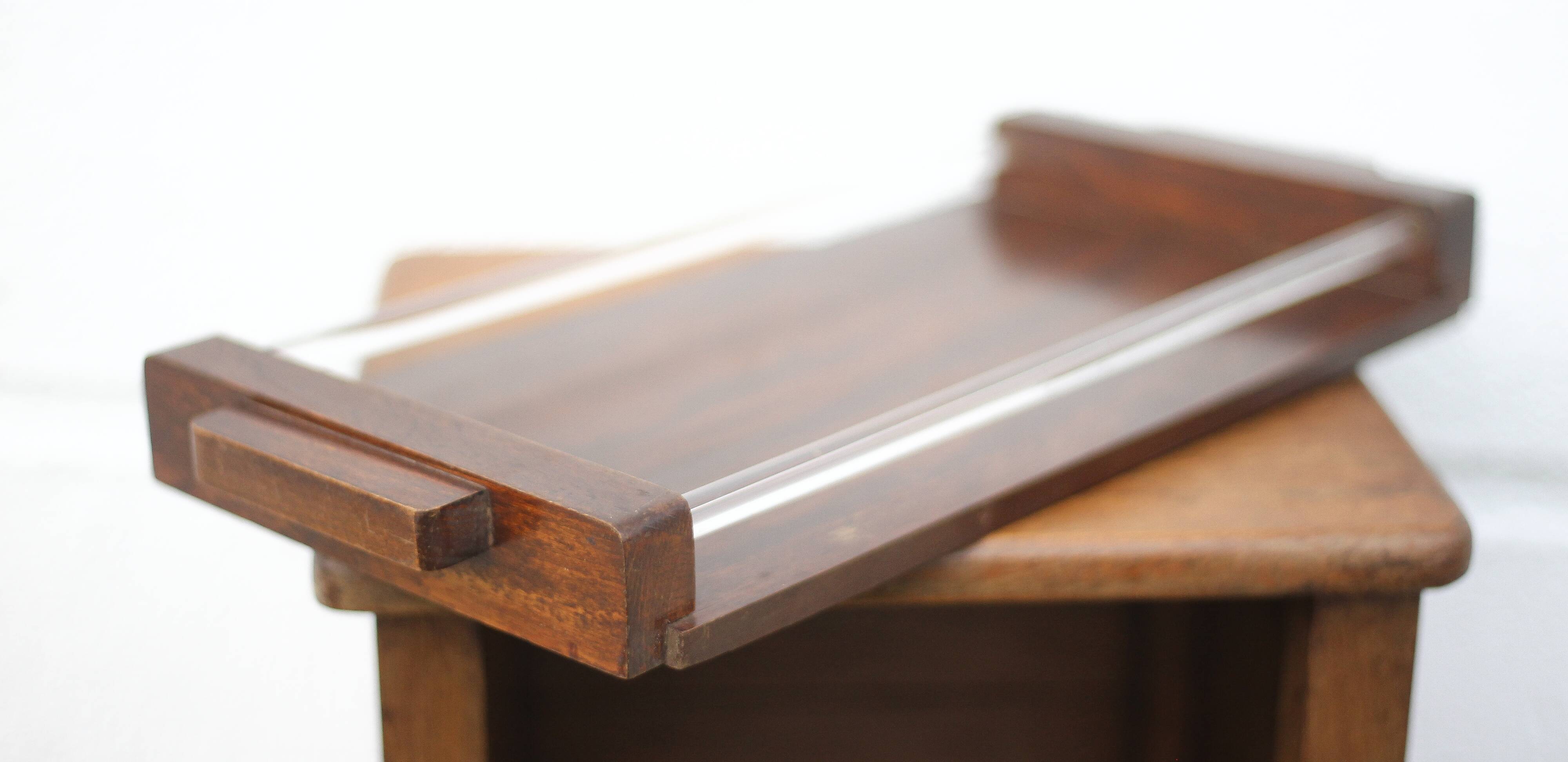 art deco wooden tray, art deco tray, serving tray, decorative tray