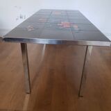 Table basse en céramique signée Adri