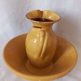 Ensemble Terre cuite vernissée jaune
