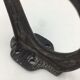 Set of 5 cast iron hooks early 20th