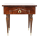 Vintage bedside table from the 70s in varnished wood.