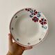 Set of 8 vintage soup plates, Nelly de Salins