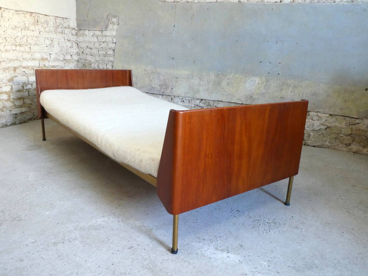 teak daybed, Denmark, 1960