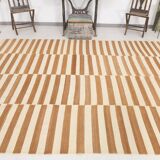 8x10 Beige & Bronze Contemporary Kilim Rug, 229x311Cm SK 35061