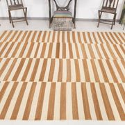 8x10 Beige & Bronze Contemporary Kilim Rug, 229x311Cm SK 35061