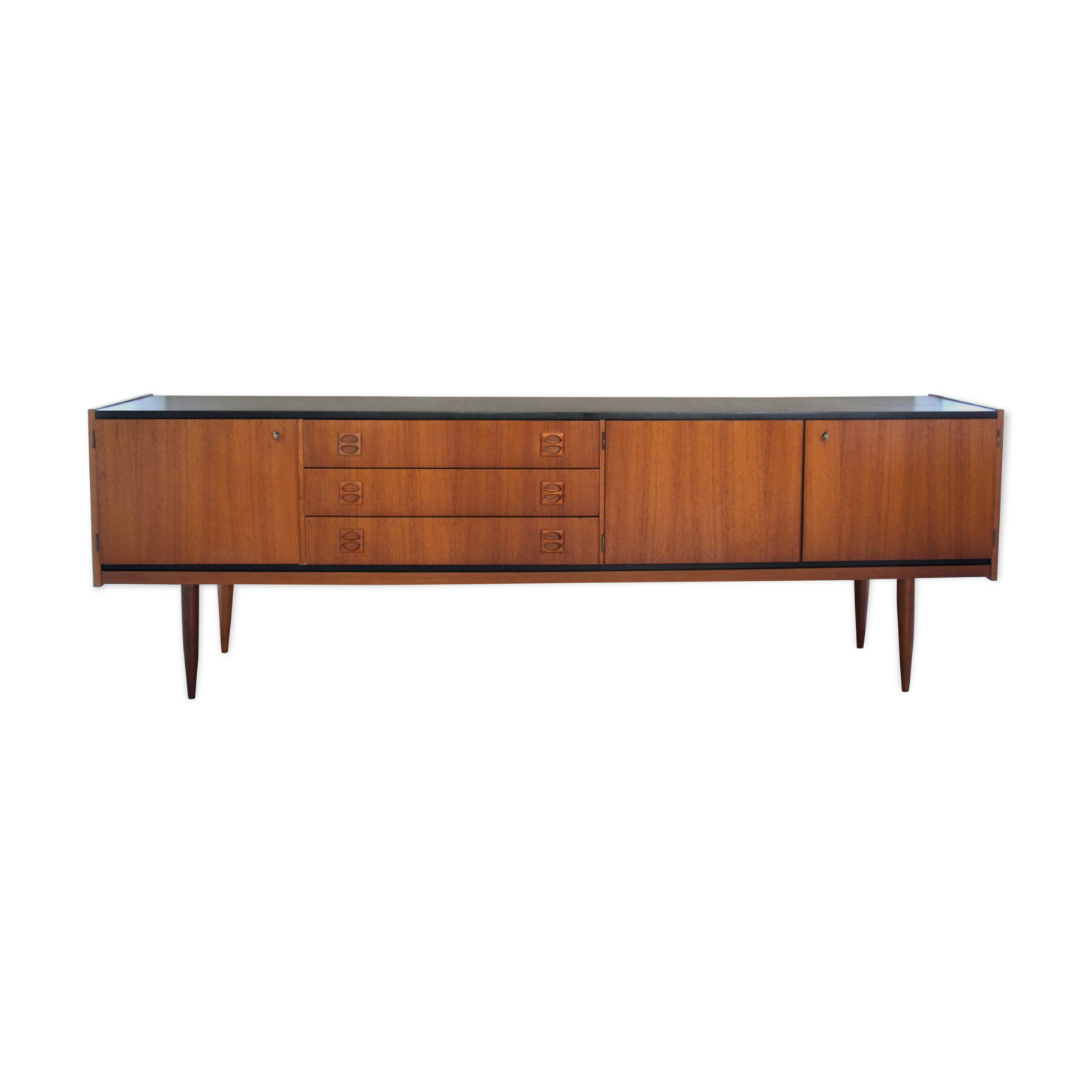 Sideboard Scandinavian design in teak years 60