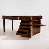 Art Deco desk and armchair, set of 2