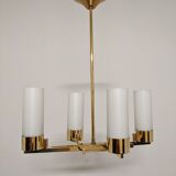 Arlus chandelier with 4 fires from the 50s/60s
