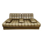 Vintage DS-85 leather daybed sofa De Sede