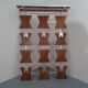 Mid-Century Teak Wardrobe with Hat and Coat Rack, 1960s