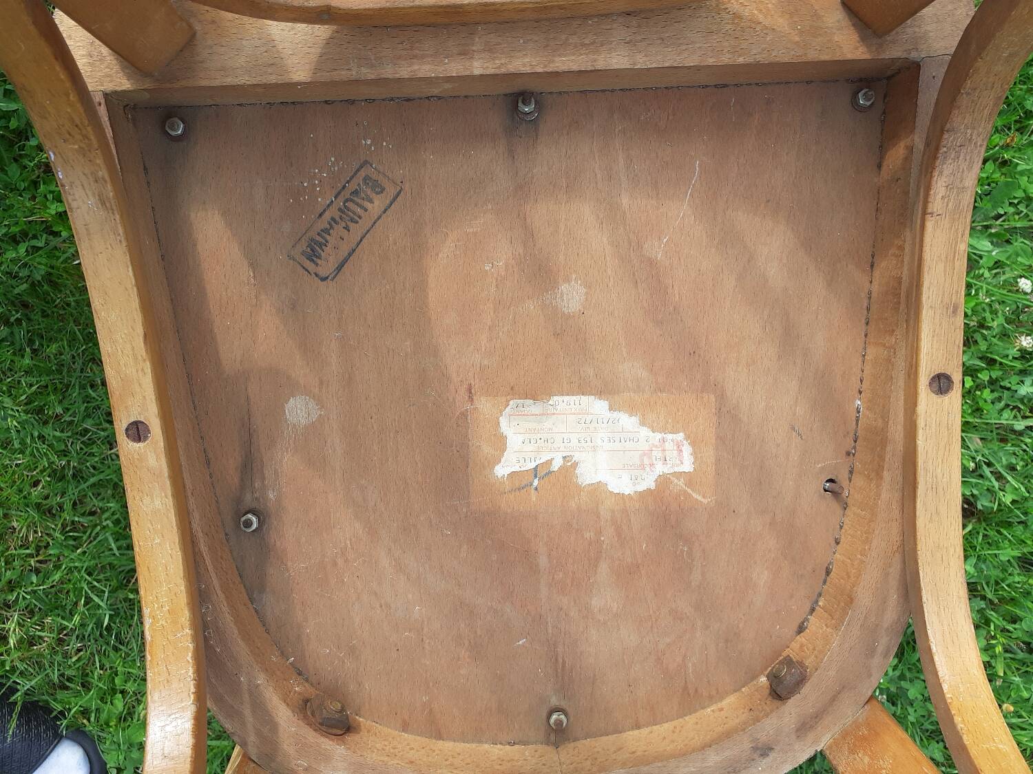 Paire de chaises Baumann n°12