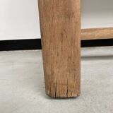 Oak console farm table 3m