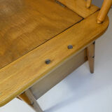 Old wooden bench for children