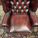 Fauteuil Chesterfield anglais classique