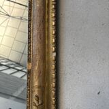 Louis Philippe mirror in wood and gilded stucco - 19th century