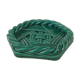Vallauris braided green ceramic underbody