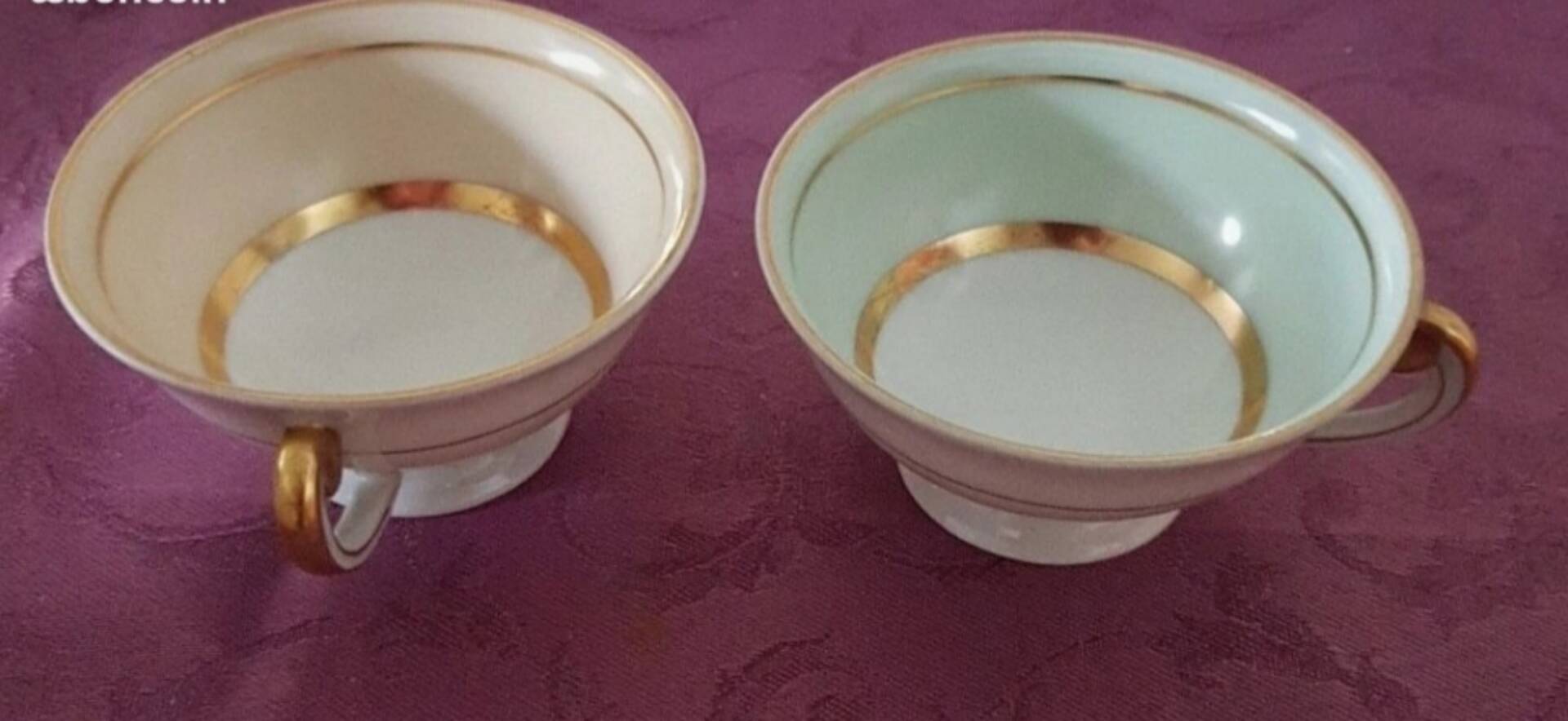 Set of 4 coffee cups from Manufacture Charles Ahrenfeldt