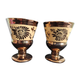 Paire de vases faïence de Jersey