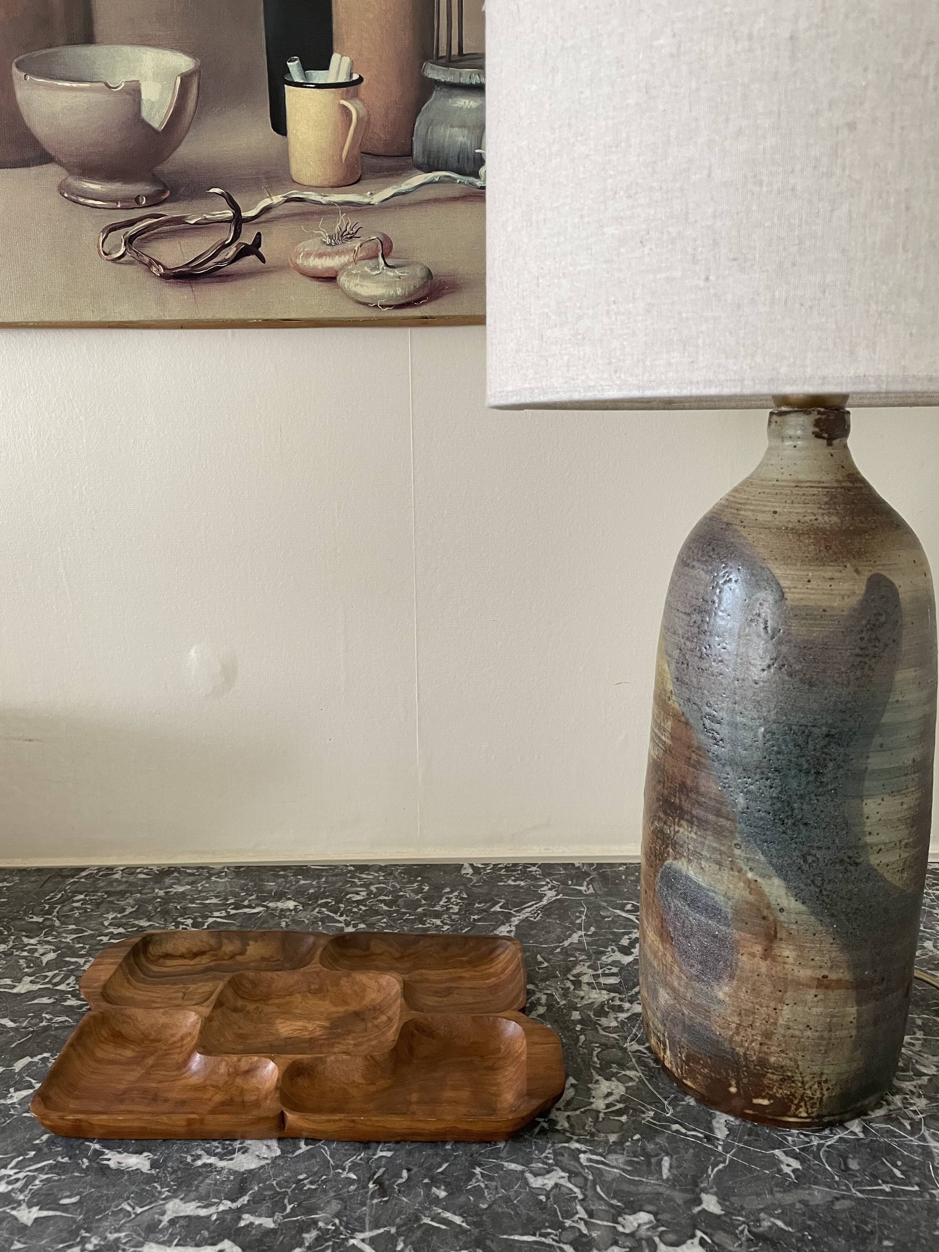 Wooden compartmentalized dish