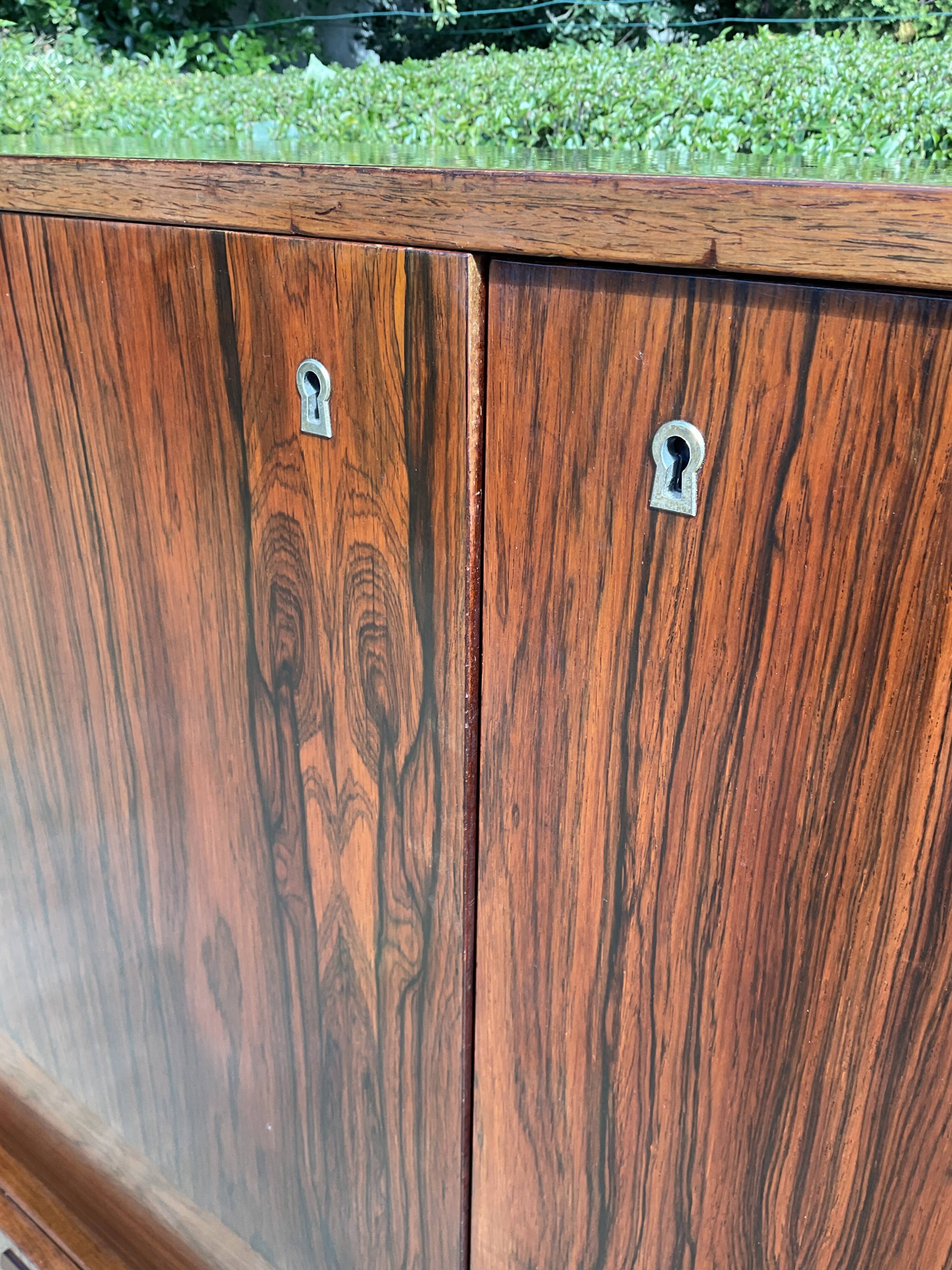 Scandinavian rosewood row from the 60s