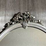 Vintage metal mirror