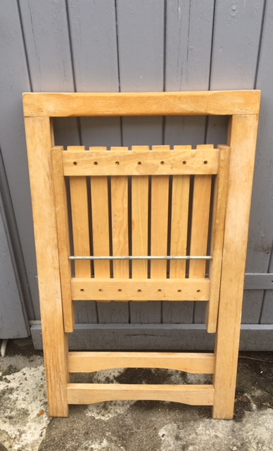 Set of four folding chairs  60 years