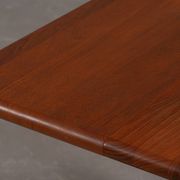 Vintage Morten dining table in teak by Niels Koefoed for Hornslet Mobelfabrik, Denmark 1970s