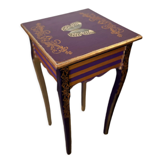 Butterfly wood console