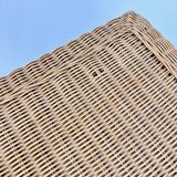 Rattan chest of drawers 1970s