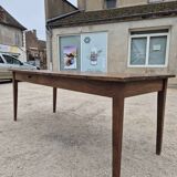 Old farmhouse table, one drawer 1m95