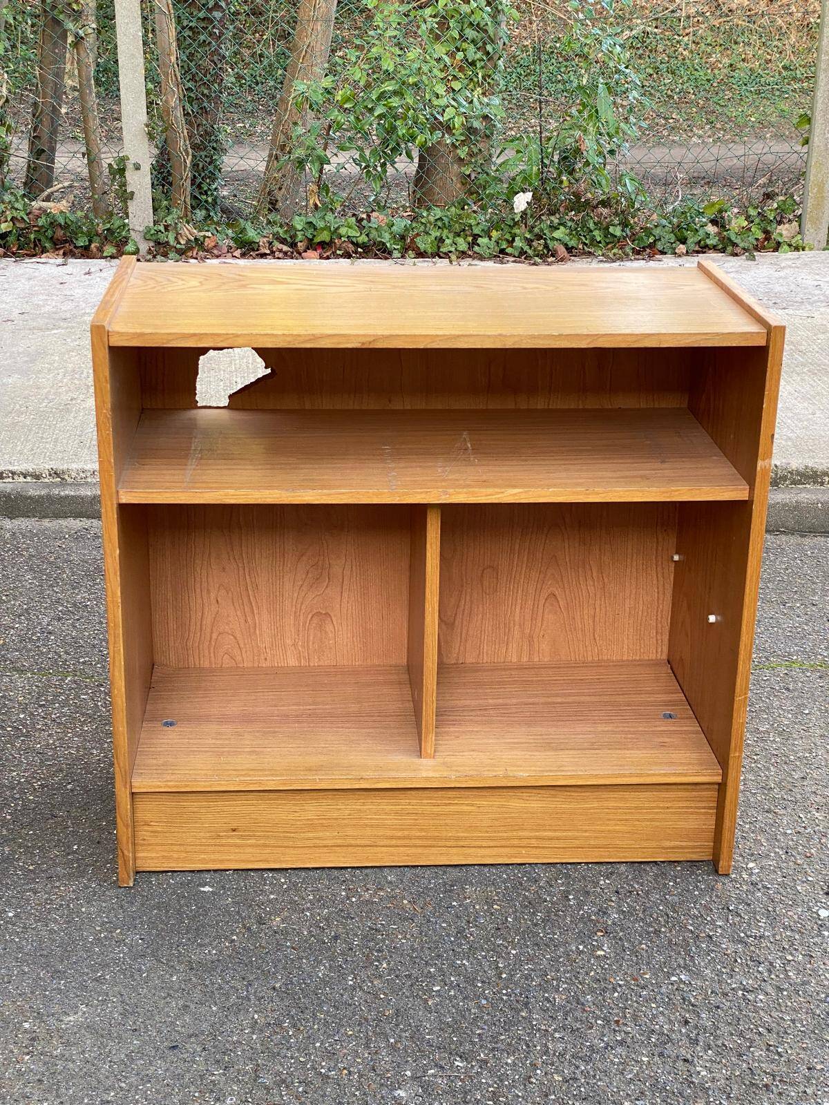Scandinavian oak shelf 1970