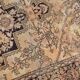 Handmade antique Persian Sarouk Farahan 3.4' x 5.3' (103cm x 161cm) 1880s - 1B733