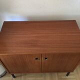 Vintage furniture in teak veneer