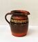 Early 20 th Century Glazed Alsace Jug Terracotta  French