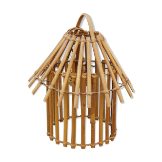 Rattan cage suspension