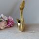 Vintage Solid Brass Swan Bird Figurine