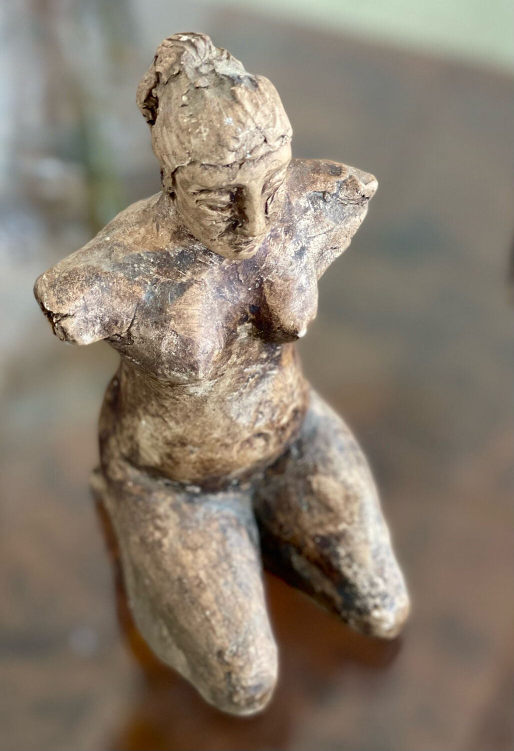 Stone statuette