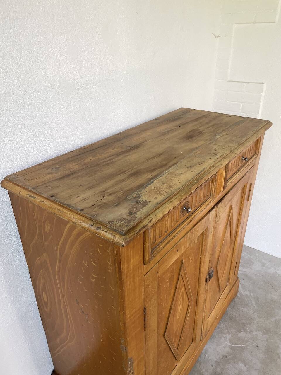 Two-body grocery cabinet, 1900