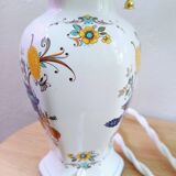 Paire de lampes de table en porcelaine Véritable Revol France