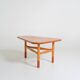 Teak and oak side table by Yngve Ekström for Westbergs Möbler, Sweden, 1950